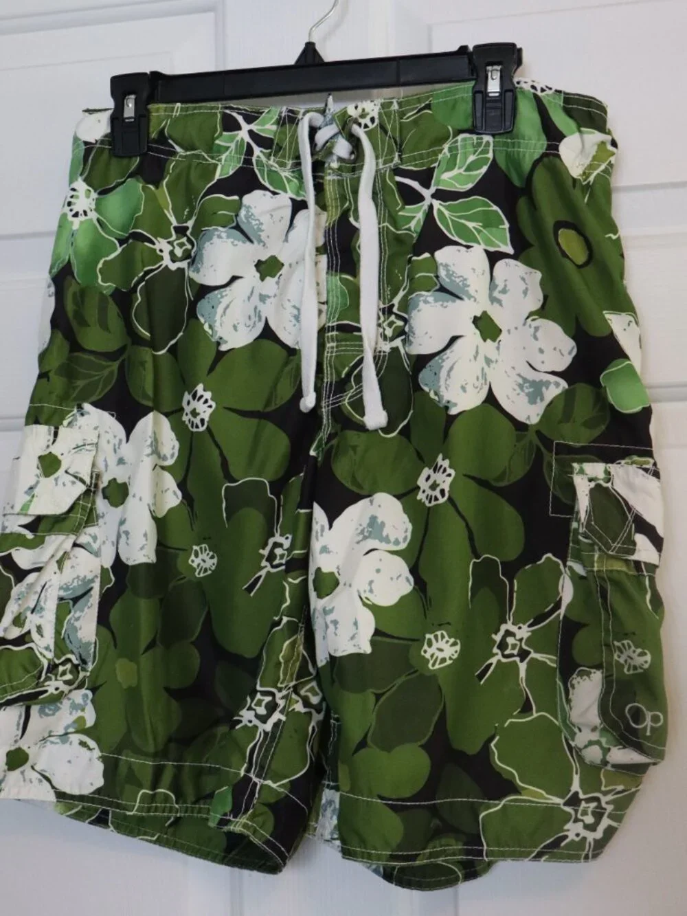 Ocean Pacific Men's Swim Trunks Size 34 Waist Mess Lining